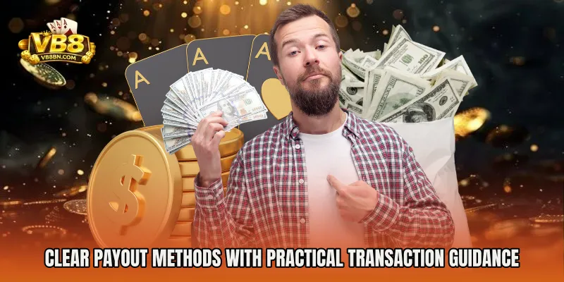 Clear payout methods with practical transaction guidance